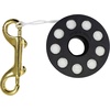 image:imageScuba Choice Finger Spool Reel  150ft White Nylon Line 313 Spool 4 Brass DoubleEnd Clip  Compact amp Durable Dive Reel for Cave Wreck Technical amp Safety Diving