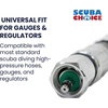 image:imageScuba Choice Scuba Diving HP Swivel Spool wORingSilver