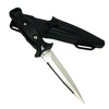 image:imageScuba Choice Titanium Talon Spearfishing Dive Knife 85 Black  Low Volume PointTip Full Tang Stainless Steel Blade with Straps Premium Modern Tool for Safety Precision amp Durability