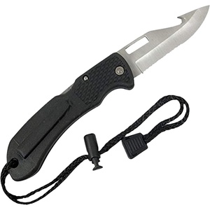 image:imageScuba Choice Foldable BCD Knife  35 CorrosionResistant StainlessSteel Blade Ergonomic NonSlip Handle Compact and Lightweight Ideal for Scuba Diving Spearfishing Survival and Water Sports