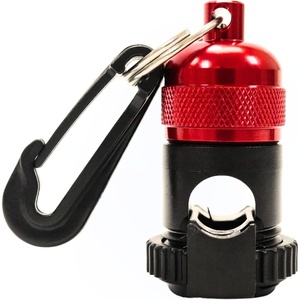 image:imageScuba Diving Magnetic Regulator Octopus Hose Holder Clip Red