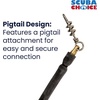 image:imageScuba Choice Speargun Shock Cord Bungee with Pigtail Swivel Clip 1025  Durable Elastic Rubber Line Shock Absorber for Spearfishing Ideal for Spear Guns amp Fishing Gear