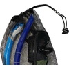 image:imageSnorkeling Drawstring Mesh Bag with Blue Bar 19 x 10